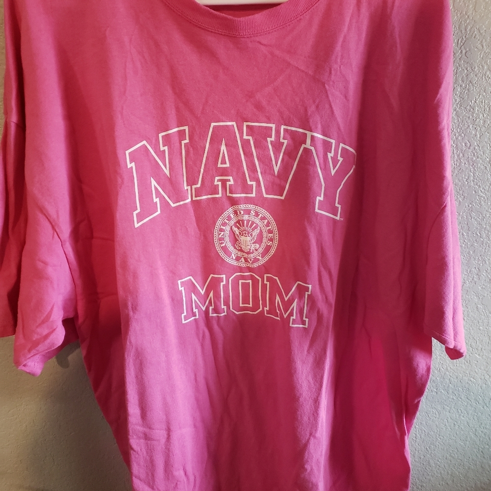 Navy Mom t-shirt 2X